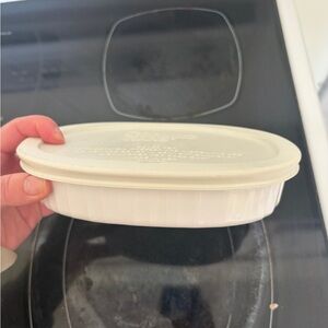 Corningware French White Small 15oz Casserole Dish with Lid